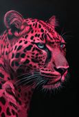 Plakat 67,5x100cm Szkarłatny Jaguar