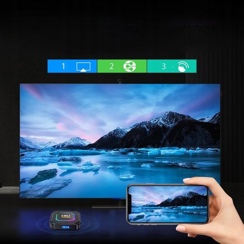 SMART BOX TV 8K 4K ANDROID 13 WIFI 6 BLUETOOTH 5.0 PRZYSTAWKA TV 2024 na Arena.pl