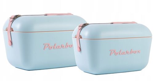 Lodówka turystyczna POLARBOX błękit + pudrowy 20L na Arena.pl
