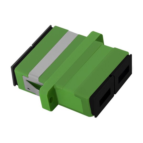 Qoltec Adapter światłowodowy SC/APC | Duplex | Singlemode zdjęcie 1