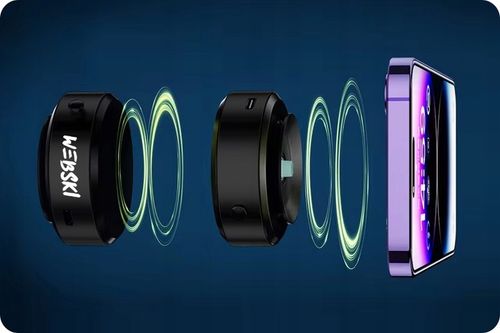 UCHWYT MAGNETYCZNY SAMOCHODOWY Z PRZYSSAWKĄ MAGSAFE QI INDUKCYJNY 15W na Arena.pl