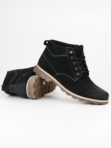 SKÓRZANE BOTKI Rozmiar - 46 na Arena.pl