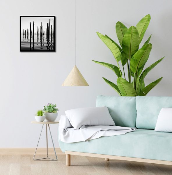 Plakat 40x40cm Refleksje Nad Wodą zdjęcie 4