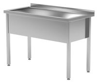 BASEN NIERDZEWNY GASTRONOMICZNY ZLEW 1-KOM 80X60X85/30 POLGAST 205086/3