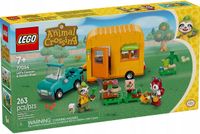 77054 - lego animal crossing - leif i jego karawan oraz sklep ogrodniczy