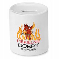 Dla Szwagra Skarbonka Marketing Prezent Z Nadrukiem Ze Zdjęciem