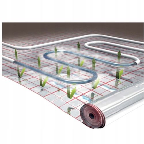 V-TERM FOLIA do PODŁOGÓWKI 120 mk OGRZEWANIA PODŁOGOWEGO 50 m MOCNA GRUBA! na Arena.pl