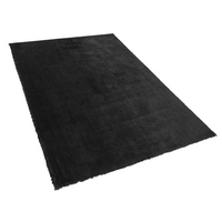 Dywan shaggy 140 x 200 cm czarny EVREN