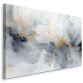 Obraz Canvas Do Sypialni Delikatny MARMUR Abstrakcja Akwarele 120cm x 80cm
