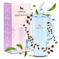 KUBEK TERMICZNY ZE SŁOMKĄ i UCHWYTEM NA KAWĘ HERBATĘ DO SAMOCHODU