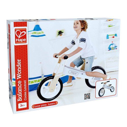 HAPE Drewniany Rowerek biegowy na Arena.pl