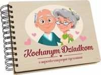 PREZENT NA DZIEŃ BABCI I DZIADKA ALBUM 22x17cm