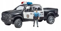 BRUDER POLICJA DODGE POLICYJNY Z FIGURKĄ POLICJANTA 02505
