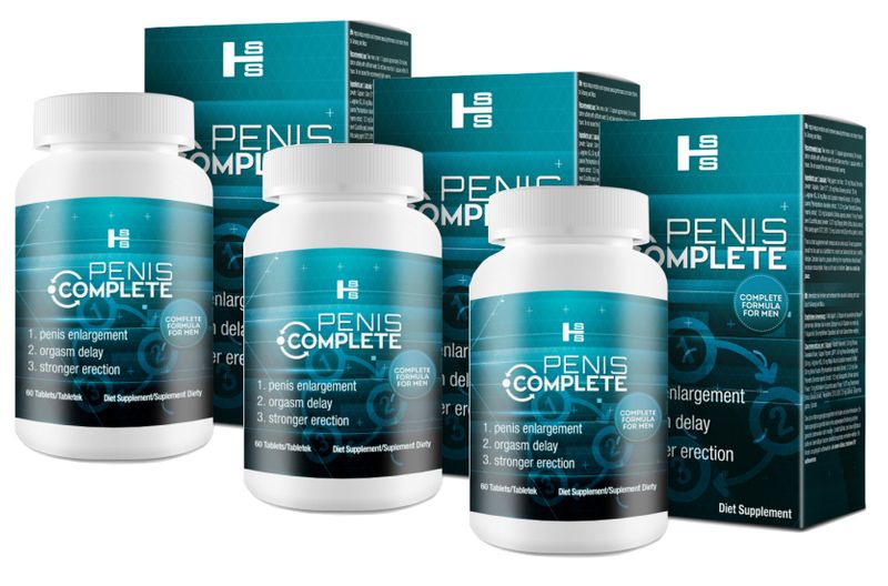 Komplet 3 Opakowań - Penis Complete 180 Tabletek zdjęcie 1
