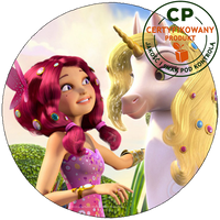 Opłatek na tort Mia i Ja