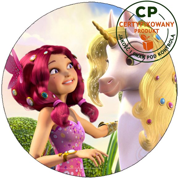 Opłatek na tort Mia i Ja zdjęcie 1