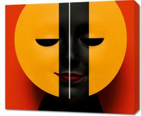 Obraz 70x60cm Dwie Twarze Rzeczywistości