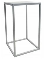 NOWOCZESNY KWIETNIK LOFT SREBRNY SIMPLE 061/K-12-1P-40S