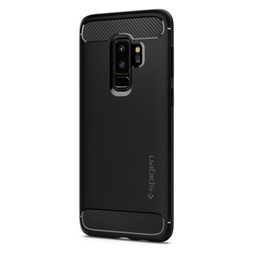 ETUI SPIGEN RUGGED ARMOR GALAXY S9+ PLUS MATTE BLACK na Arena.pl