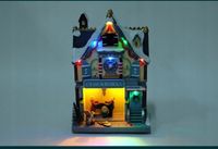 WIOSKA ŚWIĄTECZNA MAGIC VILLAGE MELODYJKA LED RUCH