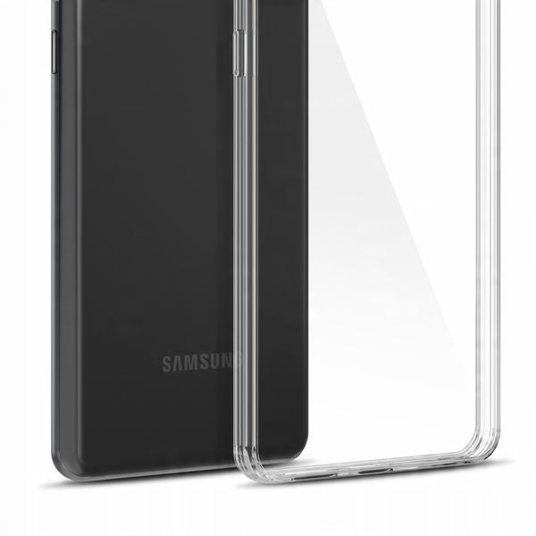 Silikonowe etui na Samsung Galaxy A34 5G - 3mk Clear Case zdjęcie 5