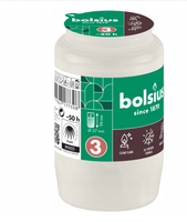 BOLSIUS Wkład do zniczy 9,5cm 50h Palenia OLEJOWY BIAŁY