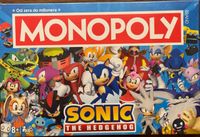 Gra towarzyska WINNING MOVES Monopoly Sonic Wielokolorowy