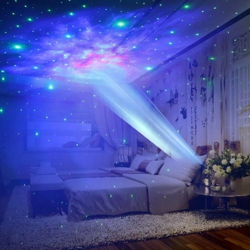 Projektor gwiazd nocna lampa kosmos led rzutnik dla dzieci astronauta pilot na Arena.pl