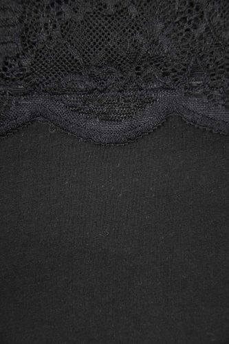 Czarna Bluzka, Koronka (D) - 38 / M na Arena.pl