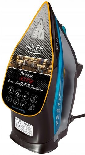 MOCNE ŻELAZKO PAROWE ZE STOPĄ CERAMICZNĄ 3000W na Arena.pl
