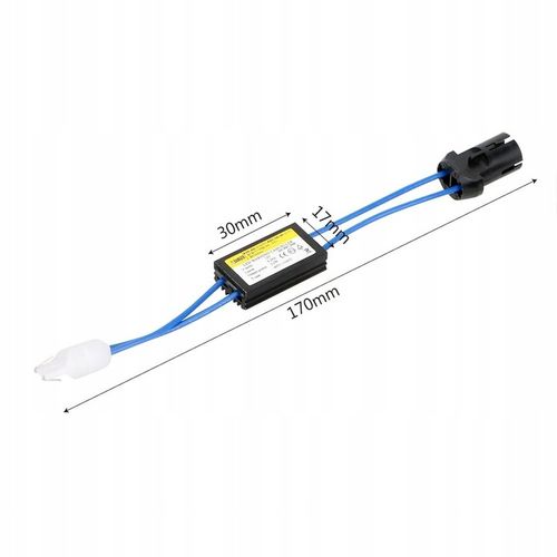 FILTRY REZYSTORY OPORNIKI CAN-BUS DO ŻARÓWEK LED W5W 5W5 T10 BEZ BŁĘDU KPL. na Arena.pl