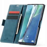 ETUI Z KLAPKĄ DO GALAXY NOTE 20 SKÓRZANE PORTFEL CASE POKROWIEC ZAMYKANE
