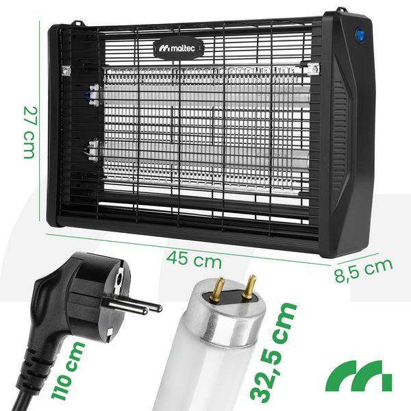 Lampa Owadobójcza 20W MasterKiller20W-BL zdjęcie 2