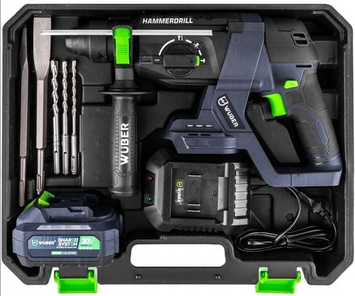 WIERTARKA MŁOTOWIERTARKA AKUMULATOROWA 20V MŁOT UDAROWY 1000 W MOCNA na Arena.pl