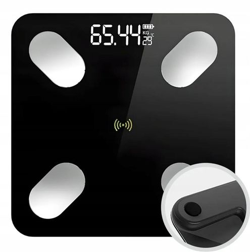Waga Łazienkowa 180kg Bluetooth Elektroniczna BT Inteligentna na Arena.pl