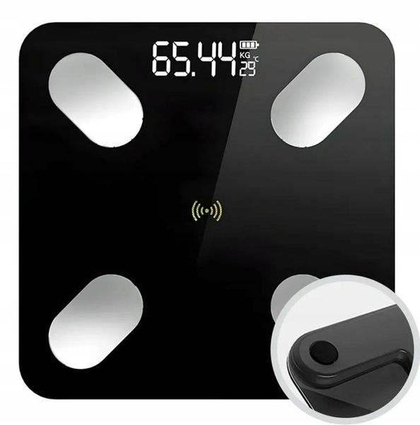 Waga Łazienkowa 180kg Bluetooth Elektroniczna BT Inteligentna zdjęcie 4