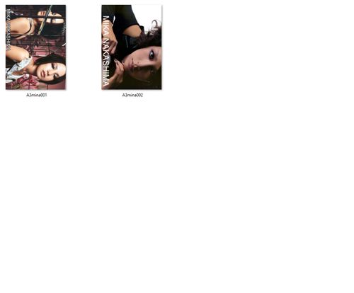 Plakat A3 Mika Nakashima DO WYBORU na Arena.pl