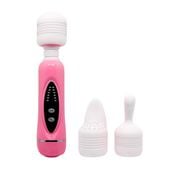 Masażer Łechtaczki Body Wand Różdżka Z Nakładkami