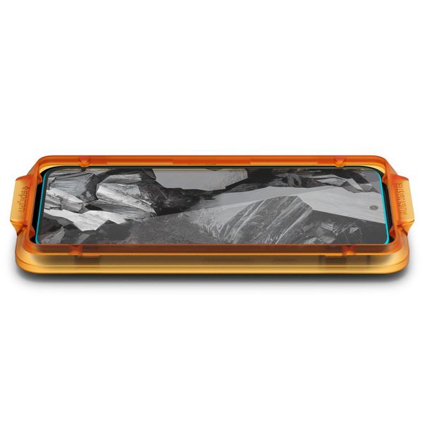 szkło hartowane spigen alm glas.tr 2-pack google pixel 8a clear zdjęcie 3