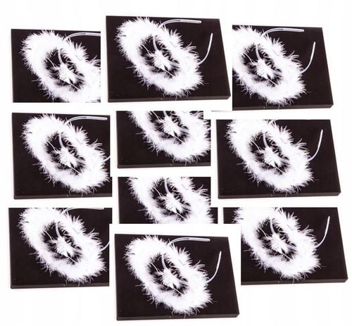 10 x BIAŁA AUREOLKA OPASKA AUREOLA PUSZEK ANIOŁ ŚWIĘTA JASEŁKA na Arena.pl