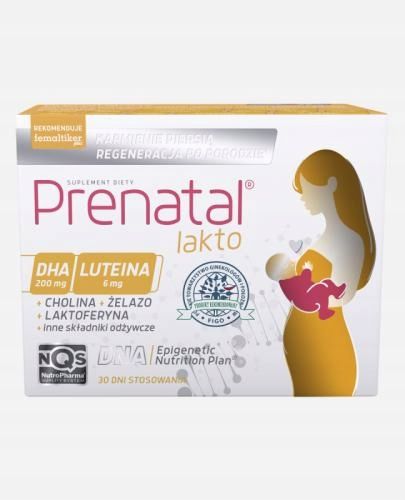 Prenatal Lakto 60 kapsułek zdjęcie 1