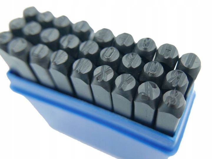 NUMERATOR NUMERATORY ZNACZNIKI LITERY + CYFRY 8MM zdjęcie 8