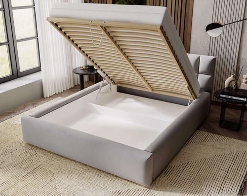 Łóżko podwójne z grubą pianką Luna 180x200 na Arena.pl