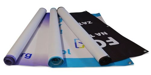 Baner Reklamowy Banner PCV 1m2 PROJEKT GRATIS na Arena.pl