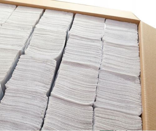 Ręcznik Papierowy GRUBY ZZ BIAŁA MAKULATURA 21x23 4000 LISTKÓW 20 x 200 H21 na Arena.pl