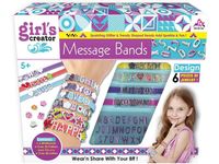 DLA DZIEWCZYNEK ZESTAW DO ROBIENIA BRANSOLETEK Z LITERKAMI