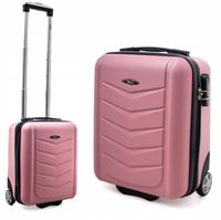 Mała walizka podróżna kabinowa BAGAŻ PODRĘCZNY RGL 40X30X20 KÓŁKA TORBA ABS