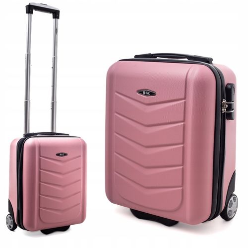 Mała walizka podróżna kabinowa BAGAŻ PODRĘCZNY RGL 40X30X20 KÓŁKA TORBA ABS na Arena.pl