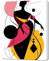 Obraz 70x90cm Sylwetka Gracji