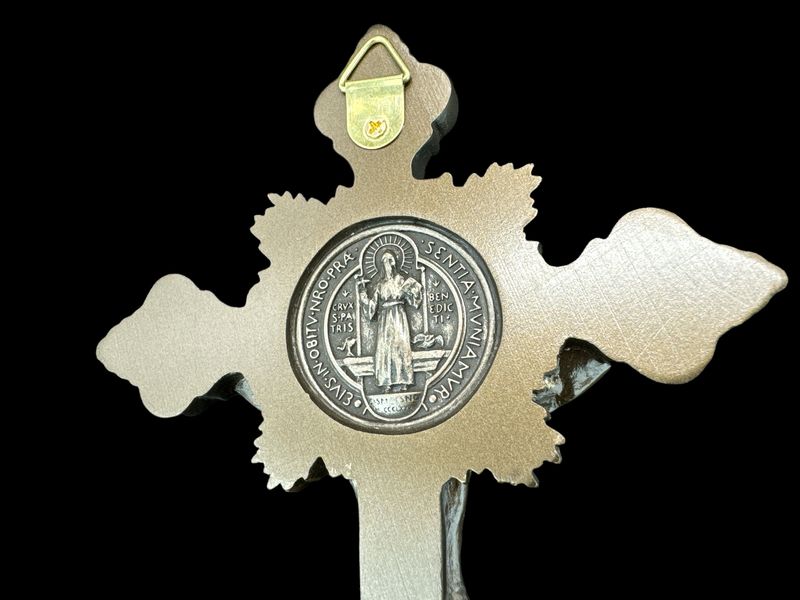 Figurka Rzeźba Krzyż Świętego Benedykta WU76719A4 zdjęcie 6